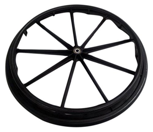 Graham-Field 90763050 Wheel and Black Handrim 24