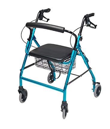 Walkabout Wide Four-Wheel Rollator