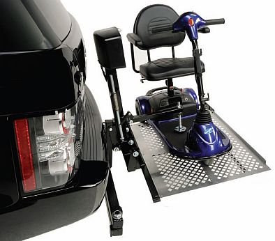 Harmar Mobility AL100 Universal Scooter Lift Outside Fully Automatic Carrier + AL105 Swing Away Joint
