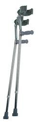 Lumex Deluxe Adjustable Forearm Crutches Crutch, Small