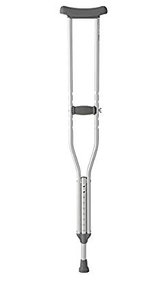 MEDLINE MDSV80534 MDSV80534LFH Standard Aluminum Crutches