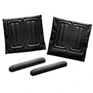 Invacare Upholstery Kit - Full-Length Armrests BLACK - 18