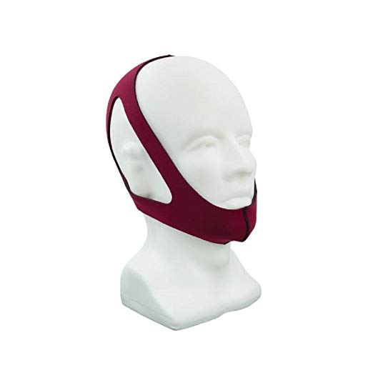 Roscoe Medical - 3 Point Chin Strap, Adjustable, Ruby Red - CM