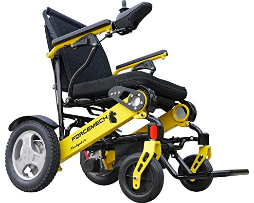 Forcemech Power Wheelchair - 2019 Navigator, Electric Folding Mobility Aid