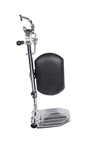 Drive Medical Elevating Legrests for Bariatric Sentra Wheelchairs, Chrome