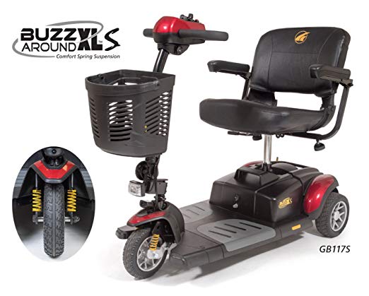 Golden Technologies Buzzaround XLS 3 Wheel Scooter - GB117XLS