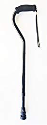 FlexTIP Walking Cane Black Solid