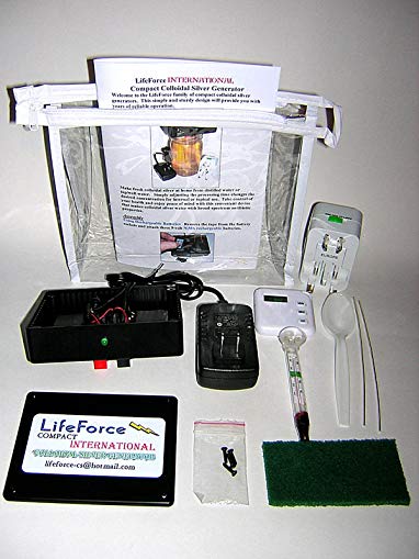 Compact International Colloidal Silver Generator Package by LifeForce Devices