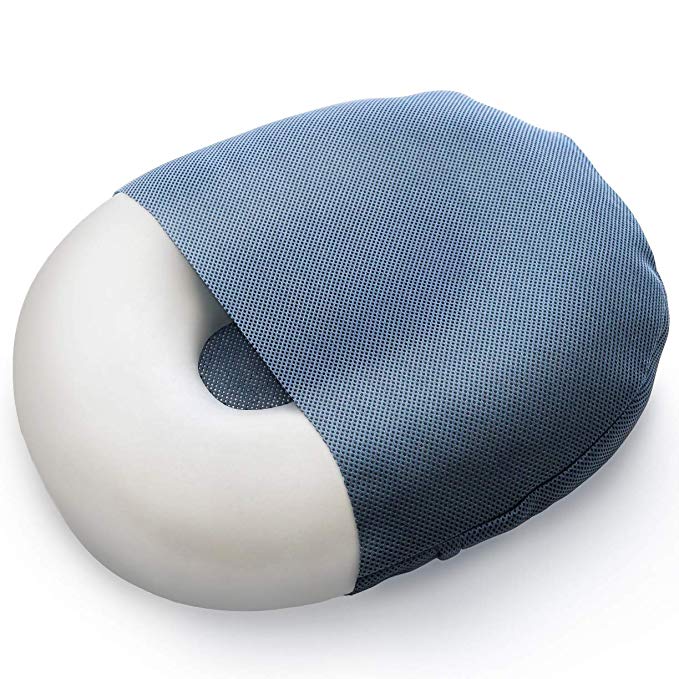 Milliard Foam Donut Pillow Orthopedic Ring Cushion with Removable Cover, Large, 20x15 For Hemorrhoid, Coccyx, Sciatic Nerve, Pregnancy and Tailbone Pain, Firm
